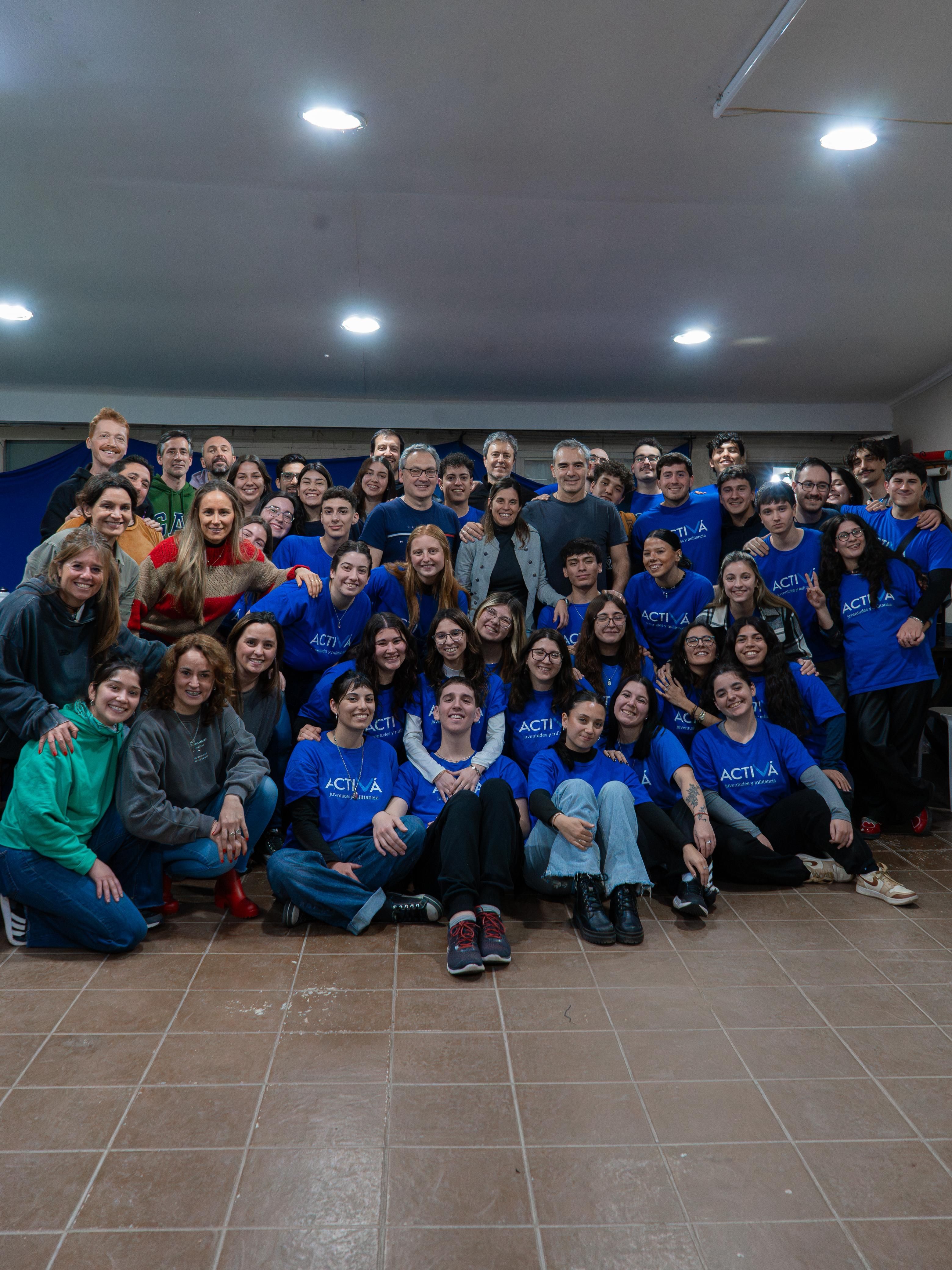 Integrantes de Activá reunidos